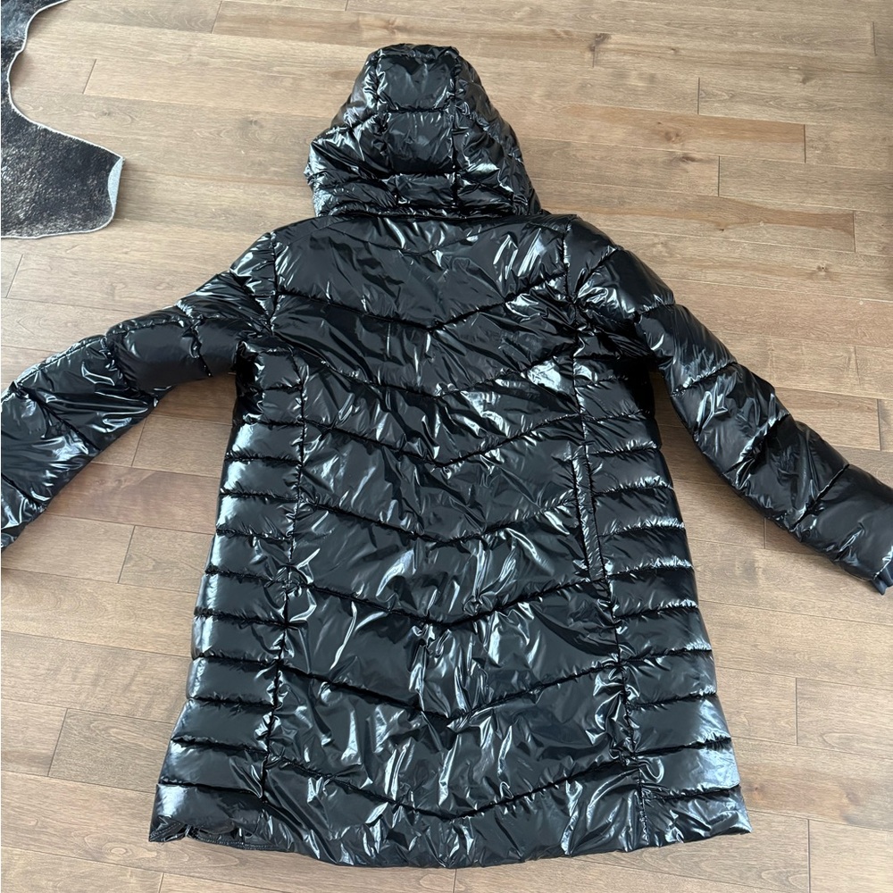 Bogner Glossy Black Puffer Jacket